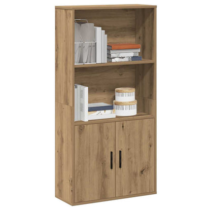 Bokhylle Artisan Eik 60x24x120 cm
