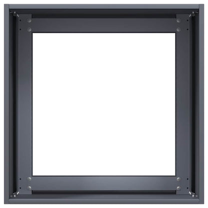 Plantekasse antrasitt 40x40x40 cm kaldvalset stål