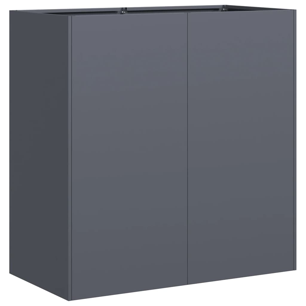 Plantekasse antrasitt 80x40x80 cm kaldvalset stål