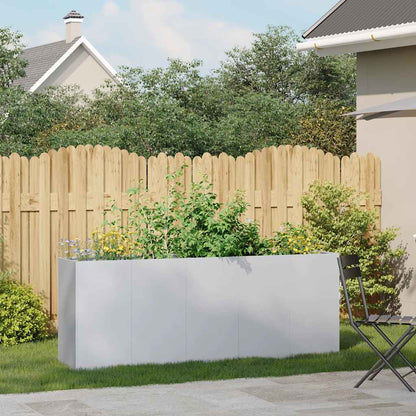 Plantekasse 200x40x80 cm galvanisert stål