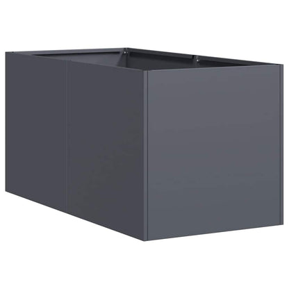Plantekasse antrasitt 40x80x40 cm kaldvalset stål