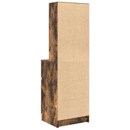 Nattbord Sengbord Røkt Eik 39x35x125 cm