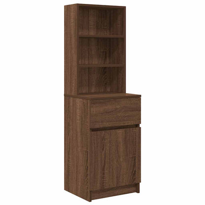Nattbord Sengbord Brun Eik 39x35x125 cm