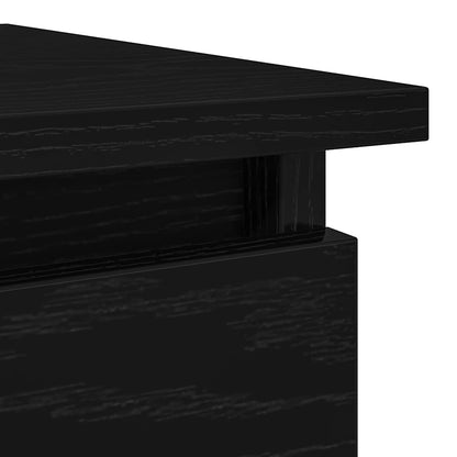 Avlastningsbord Konsollbord Svart med skuffer 85,5x38,5x74,5 cm