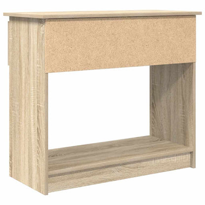 Avlastningsbord Konsollbord Sonoma Eik med skuffer 85,5x38,5x74,5 cm