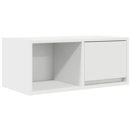 TV-Møbel Hvit Tv-benker 2 stk 60x31x25,5 cm