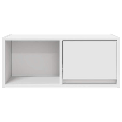 TV-Møbel Hvit Tv-benker 2 stk 60x31x25,5 cm