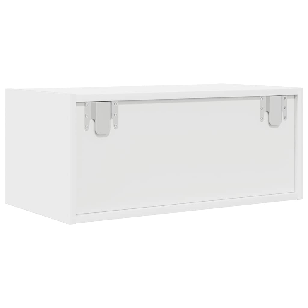 TV-Møbel Hvit Tv-benker 2 stk 60x31x25,5 cm