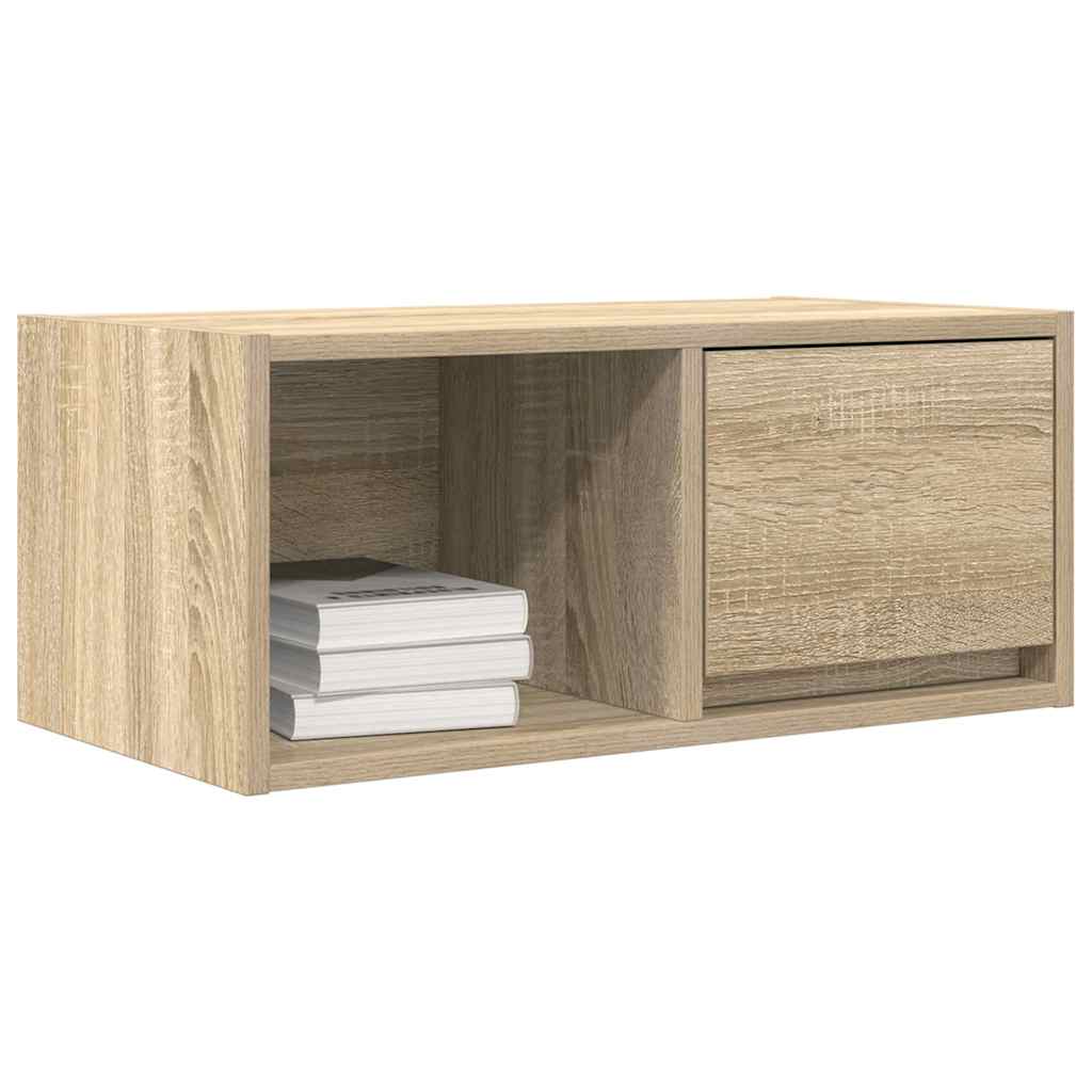 TV-Møbel Sonoma Eik Tv-benker 2 stk 60x31x25,5 cm