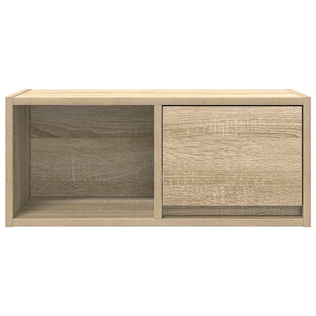 TV-Møbel Sonoma Eik Tv-benker 2 stk 60x31x25,5 cm