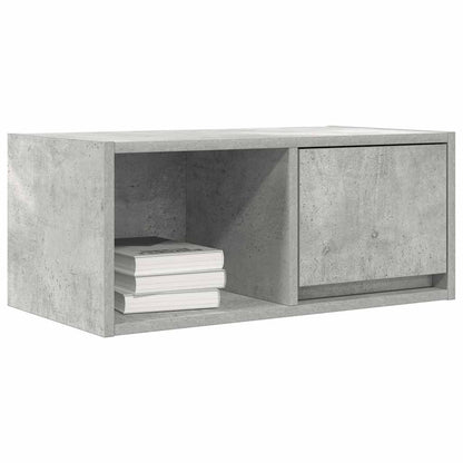 TV-Møbel Betonggrå Tv-benker 2 stk 60x31x25,5 cm