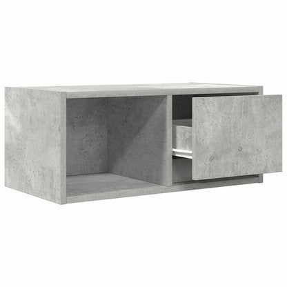 TV-Møbel Betonggrå Tv-benker 2 stk 60x31x25,5 cm