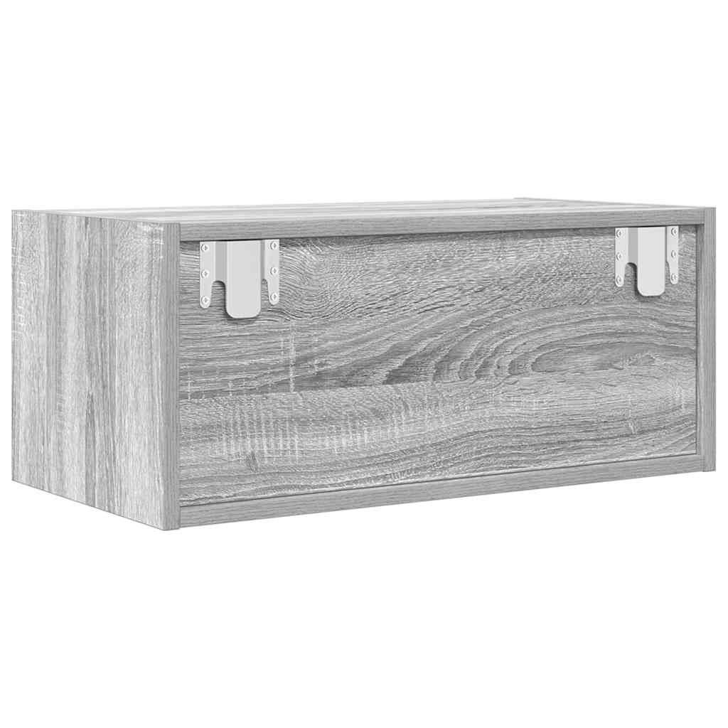 TV-Møbel Sonoma Grå Tv-benker 2 stk 60x31x25,5 cm
