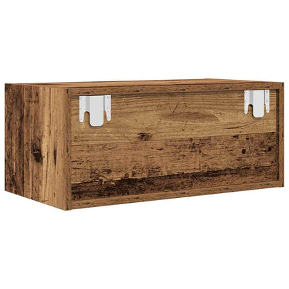 TV-Møbel Gammelt Tre Tv-benker 2 stk 60x31x25,5 cm