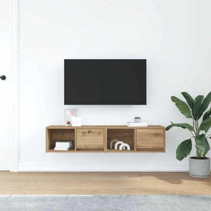 TV-Møbel Artisan Eik Tv-benker 2 stk 60x31x25,5 cm