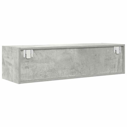 TV-Møbel Betonggrå TV-benk 100x31x25,5 cm