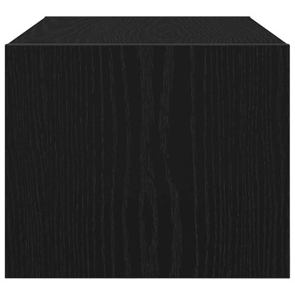 TV-Møbel Svart Eik Tv-benker 2 stk 60x31x25,5 cm