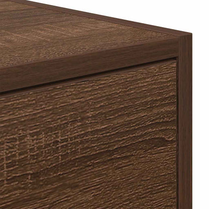 TV-Møbel Brun Eik Tv-benker 2 stk 60x31x25,5 cm