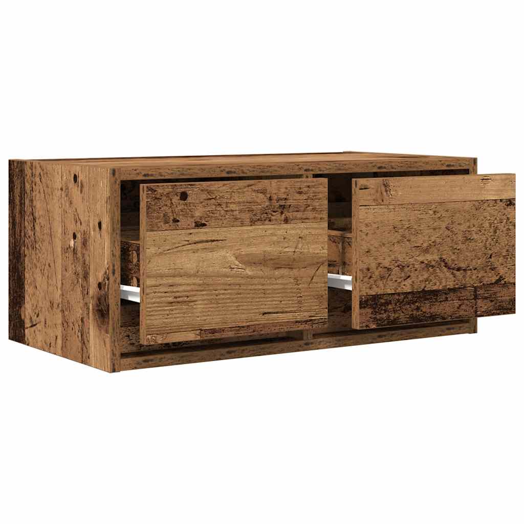 TV-benker 2 stk gammelt tre 60x31x25,5 cm konstruert tre