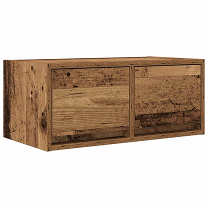 TV-benker 2 stk gammelt tre 60x31x25,5 cm konstruert tre