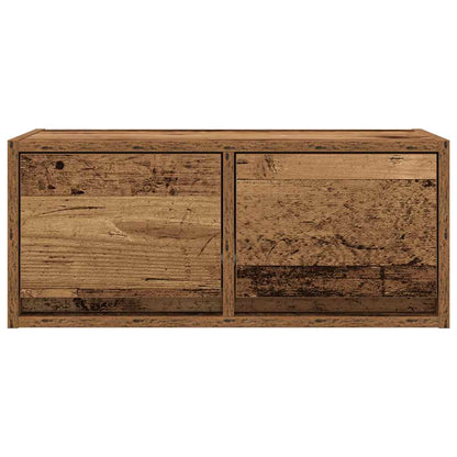 TV-benker 2 stk gammelt tre 60x31x25,5 cm konstruert tre