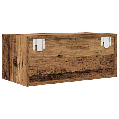 TV-benker 2 stk gammelt tre 60x31x25,5 cm konstruert tre