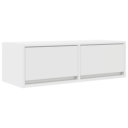 TV-Møbel Hvit Tv-benk 80x31x25,5 cm
