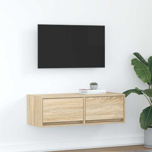 TV-Møbel Sonoma Eik Tv-benk 80x31x25,5 cm