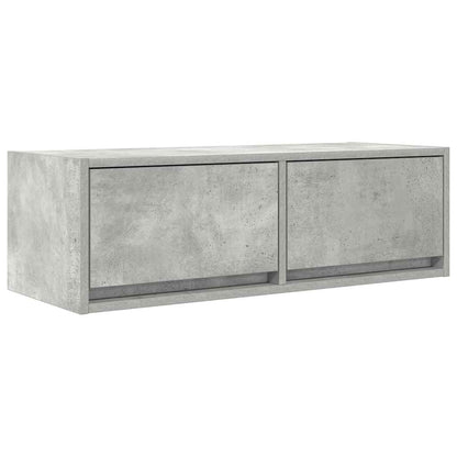 TV-Møbel Betonggrå Tv-benk 80x31x25,5 cm