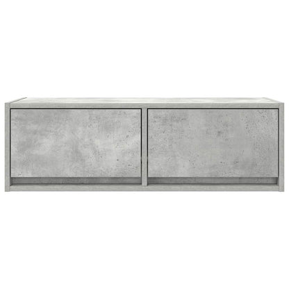 TV-Møbel Betonggrå Tv-benk 80x31x25,5 cm
