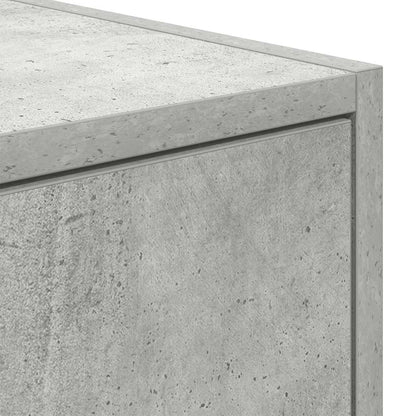 TV-Møbel Betonggrå Tv-benk 80x31x25,5 cm