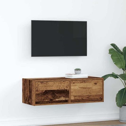 TV-Møbel Gammelt Tre Tv-benk 80x31x25,5 cm