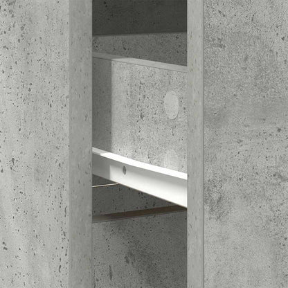 Skjenk Betonggrå med skuff 80x34x76 cm