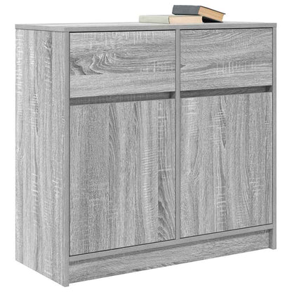 Skjenk Sonoma Grå med skuff 80x34x76 cm