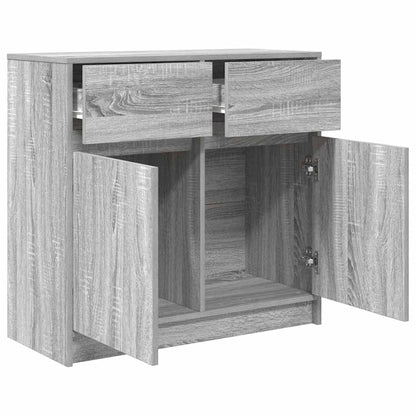 Skjenk Sonoma Grå med skuff 80x34x76 cm