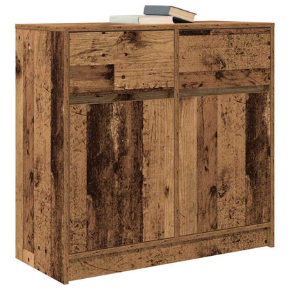 Skjenk Gammelt Tre med skuff 80x34x76 cm