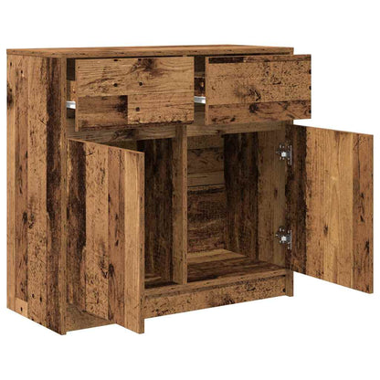 Skjenk Gammelt Tre med skuff 80x34x76 cm