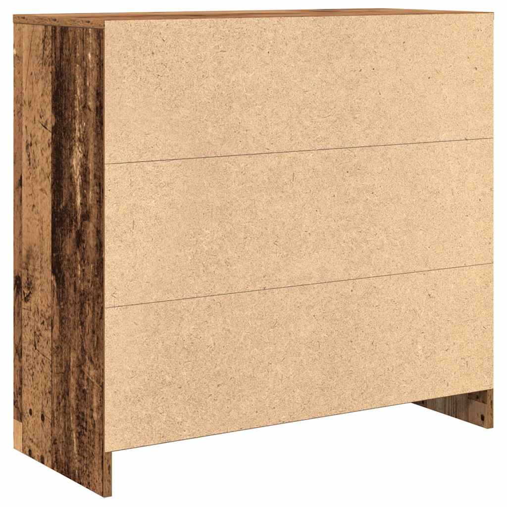 Skjenk Gammelt Tre med skuff 80x34x76 cm
