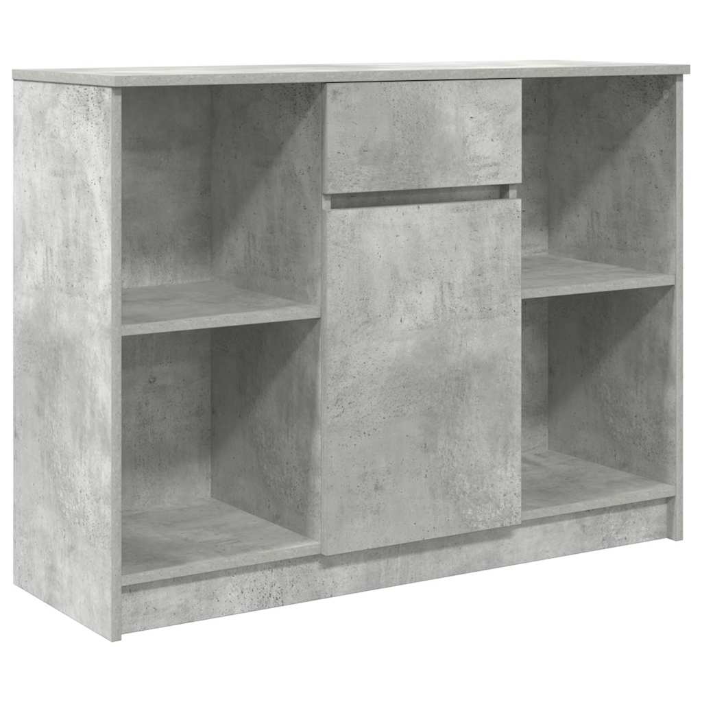 Skjenk Betonggrå med 6 skuffer 101x35x76 cm