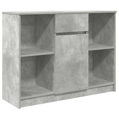 Skjenk Betonggrå med 6 skuffer 101x35x76 cm