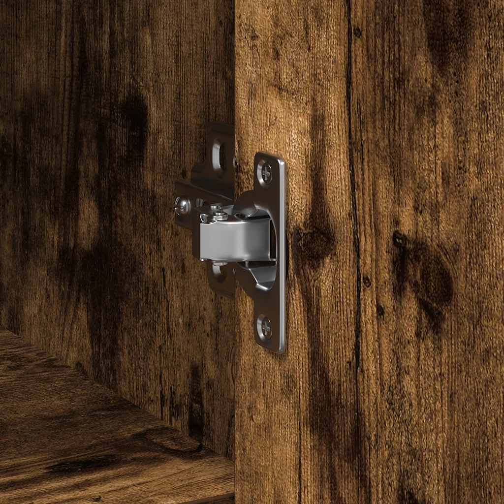 Skjenk Røkt Eik med 3 skuffer 101x35x76 cm