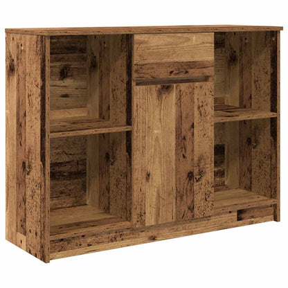 Skjenk Gammelt Tre med 6 skuffer 101x35x76 cm