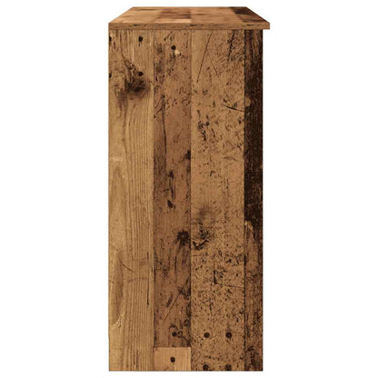 Skjenk Gammelt Tre med 6 skuffer 101x35x76 cm