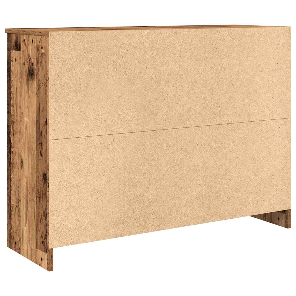 Skjenk Gammelt Tre med 6 skuffer 101x35x76 cm