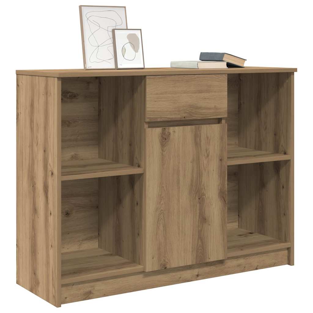 Skjenk Artisan Eik med 6 skuffer 101x35x76 cm