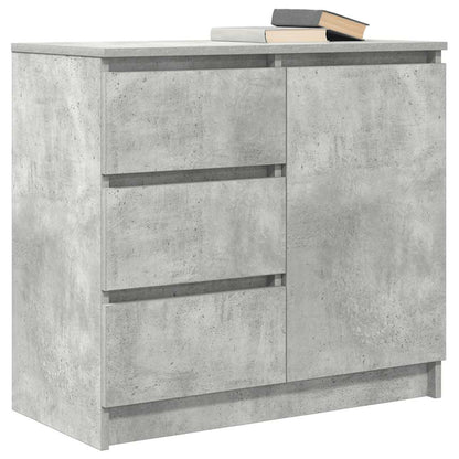 Skjenk Betonggrå med skuff 71x35x65 cm