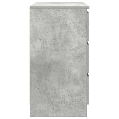 Skjenk Betonggrå med skuff 71x35x65 cm