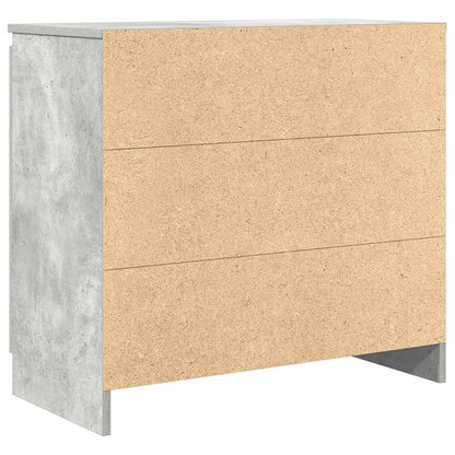 Skjenk Betonggrå med skuff 71x35x65 cm