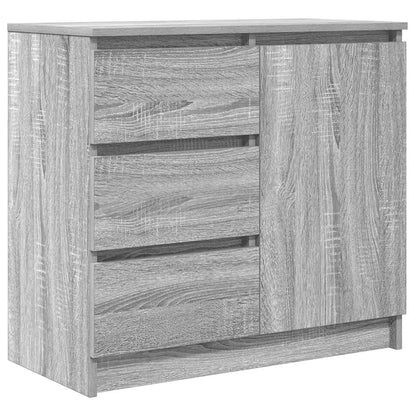 Skjenk Sonoma Grå med skuff 71x35x65 cm