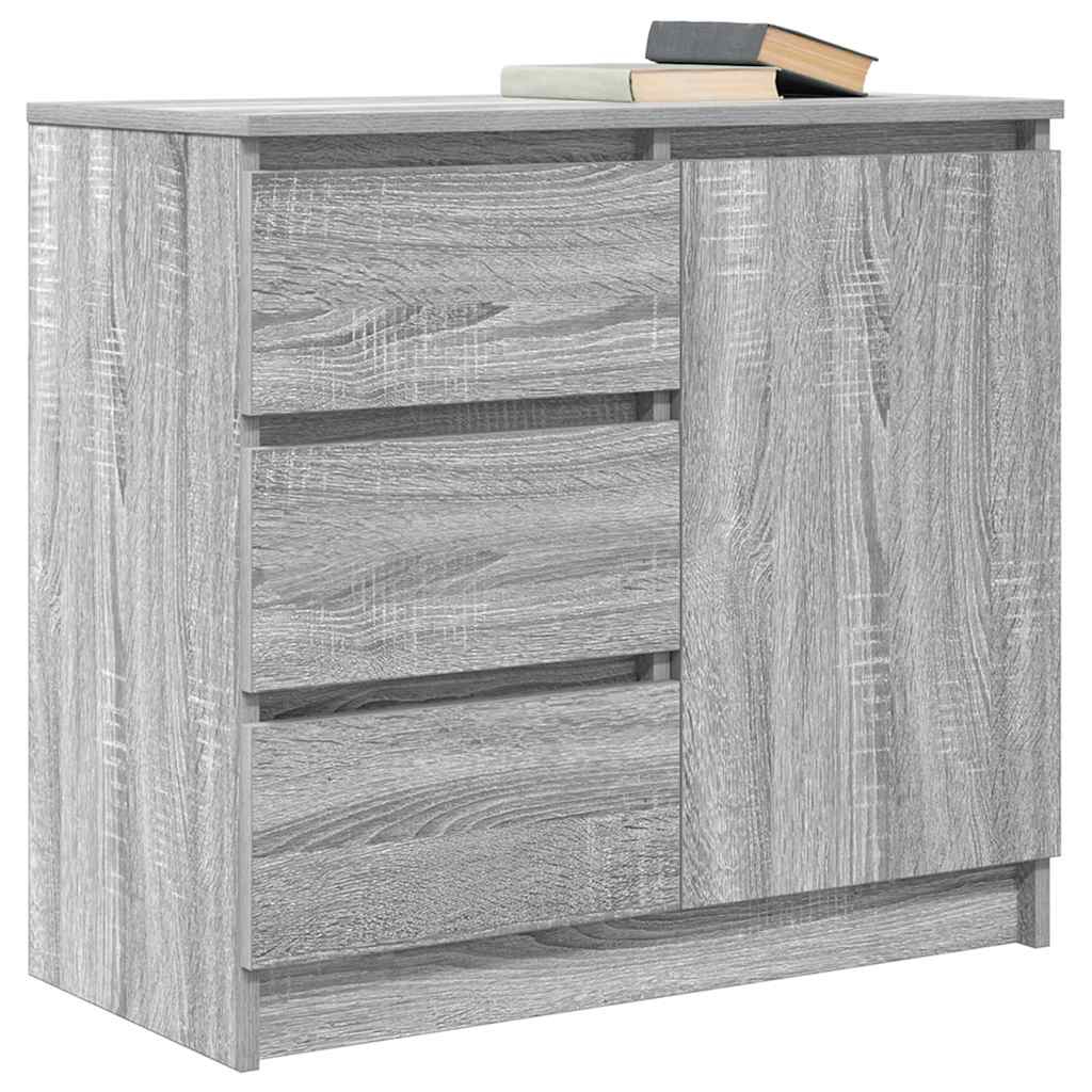 Skjenk Sonoma Grå med skuff 71x35x65 cm